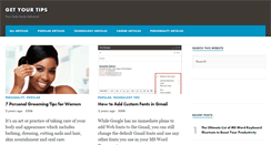 Desktop Screenshot of getyourtips.com